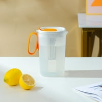Velika nepropusna plastična tegla sa ručkom poklopca i zaključavanja 50oz 1.5L vodena kafa limunada ledena čaja