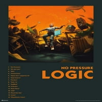 Logic Merch NO Tlak Album Lista staze Lista staza Rap Posteri Logic Reperper Merch Logic Merchandise