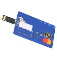 Flash Drive, 32GB USB fleš pogon Jedinstveni oblik kartice Ponovni pogon za pohranu podataka sa 32 GB memorije za školsku kancelariju ili dnevno