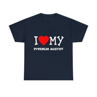 Volite moj pirenski mastif pas pasmina unise grafička majica