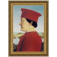 Dizajn Toscano Portret Federico da Montefeitro, 1466: Grande