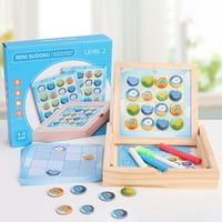 Drvena ploča Igračke igrane set smiješne sudoku igre Puzzle igračke za djecu obrazovne poklon igračke