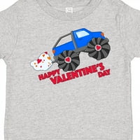 Inktastičan Sretan Valentinovo-monstrum kamion poklon malih dječaka ili majica za djecu Toddler