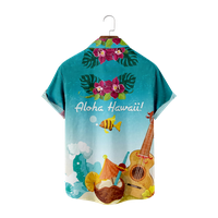 Leisure Beach Muška košulja Štampanje plaže Kids Kids Style Hawaiian Boys Majica Moda Rever Jednosmjerni