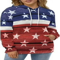 Elementi zastava na duksevima od drveta Unizirane dukseve 3D tiskani pulover dukseri sa kapuljačom,