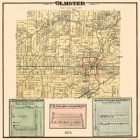 Olmsted Ohio - Tit - 25. - sjajni saten papir
