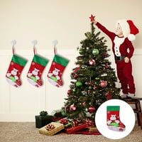 Božićna čarapa ukrasna čarapa Privjesak Velika torbica za vodu