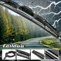 Feildoo 26 + 16 oštrice brisača vjetrobranskog stakla Fit za Nissan LEAF + Premium hibridna zamjena