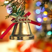 Božićna zvona, božićni pocinčani dekor, rustikalni božićni, božićni ukrasi božićne ukrase na pokloni Božićne čarape