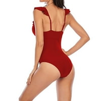 Žene kupaćih kostimi Bikini Peplum Ženska Sense Bikini Velika veličina Hot Spring Seaside Beach Plus Womens kupaće kostimi