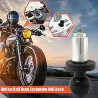 Motorni bicikl motocikl, crna vilica STEM BASE W HALL Kit Head Mount za RAM X2I4