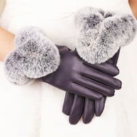 Jerdarske rukavice dame modne tople kože i kašmir zec na otvorenom jahačke rukavice pokloni čišćenje