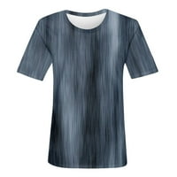 Cleance! TOFOTL ljetne majice kratkih rukava za žene Modni print CrewNeck majica Comfy Soft Tops Bluzes