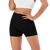 Puntoco ženske hlače casual casual visoke struke elastične joge hlače hlače crno