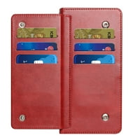 Za Samsung Galaxy S Ultrax Luxury ID Novčani nosač kreditnih kartica Noseći torbice FOLIO FLIP PU kožni