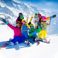 Skijaške rukavice 1 kair - Vodootporne zime tople rukavice hladno vrijeme vjetrootporne protiv klizanja