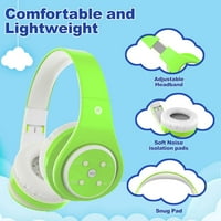 Dječje slušalice Bluetooth bežična jačina zvuka Limit za zaštitu od noaca i ušima za uho i izgradnju