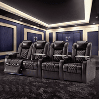 Weilianda Home Teatring Setting Top zrna Nappa kožna zaklopka stolica Dvostruki monijski film Gaming