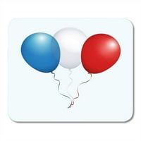 Šareni baloni u plavoj bijeli crveni kao Francuska National MousePad miš jastučić miša