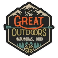 Matamoras Ohio The Great na otvorenom dizajn naljepnica vinilne naljepnice