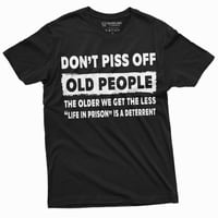 Muški smiješni ne ljuti se stari ljudi majica duhoviti rođendan poklon za djed tata papa