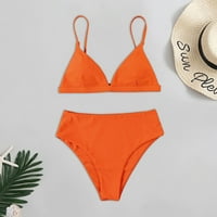Ženski bandeau podstavljeni push up kupaći kostim kupaći kostimi za plažu kupaći kostimi Bikini set