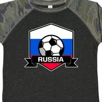 Inktastična fudbalska Rusija zastava zastava zastava poklona mališana majica ili majica mališana