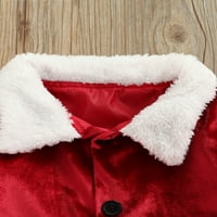 Toddler Baby Boy Girgine Božić Santa Claus kostimi postavljaju Xmas novorođenčad Santa Cosplay odijela
