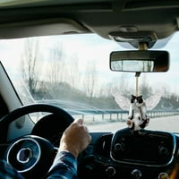 Slatki akrilni pinotvorni automobil viseći ukras za stražnji pogled Ogledalo Viseće ukrase automobila