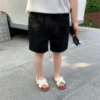 Dječji dječaci dječake Jeans Hratke Jednostavni dizajn Slatke ljetne traper hlače