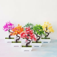 Umjetna biljka Bonsai plastični drveni cvjetovi uređivanski stolni ukras