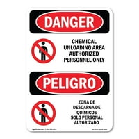 Znak opasnosti - Ovlašteno dvojezično istovar