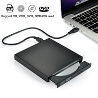 GloryStar USB vanjski DVD CD RW Disc Burner Combo Drive čitač za Windows Laptop PC