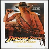Indiana Jones i Hram Doom Movie Poster 27 40 stil J