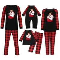 Dezsed Usklađivanje porodice Božić Pidžama postavljen je mališani pidžami čišćenje božićne roditelj-dijete
