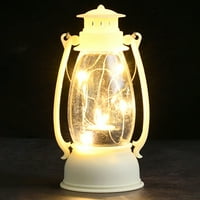 Sunjoy Tech Lantern Lamp Vintage Design Romantična atmosfera Lagana bakrena žica LED svjetlo za svijeće za unutarnju unutrašnjost