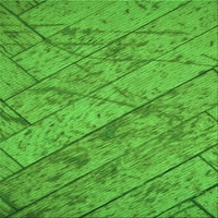 Ahgly Company u zatvorenom pravokutniku uzorcirali tamnoine zelene prostirke zelene površine, 7 '9 '