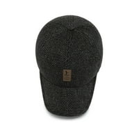 Enquiret mužjak zimsko zagrijavanje bejzbol kapu prijenosni modni šešir sa zaštitnim kape za uši zagrijavanje