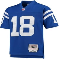 Mitchell & Ness Youth Peyton Manning Royal Indianapolis Colts_ Legacy Petired Jerseyy
