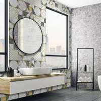 15x 20x vodootporni efekt za efekte za samoljepljive zidne naljepnice Kuhinja dekor kupaonice