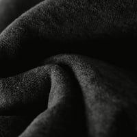 QOLATI Fleece rezonantne dukseve Žene Ležerne prilike visokog struka Torperove pantalone jeseni zimski