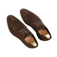 Daeful muške kožne cipele čipke UP Oxfords Formalne haljine cipele Muške non klizanje lagane poslovne