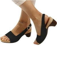 Ruimatai ženske sandale za čišćenje ljeto Udobne elegantne niske cipele s niskim cipelama za žene Ljetne