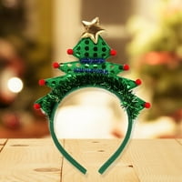 -Groee traka za glavu sa sektorom božićne stablo Oblik performanse rekvizite za božićno drvce kostim