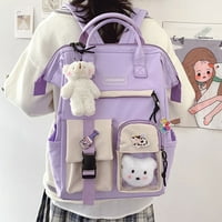Kawaii ruksak Slatka djevojka ruksak vodootporni ruksak za računare za dječake Djevojke školski pribor