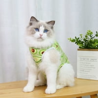 Osobu za obnavljanje mačaka za hirurške trbuške rane Početna Zatvorena kućna ljubimca za mačke nakon