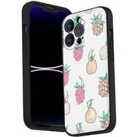 Kompatibilan sa iPhone Pro telefonom, Itaya-Fruits Case Silikonska zaštitna za teen Girl Boy Case za iPhone Pro
