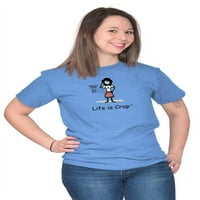 Saggy Boobs Funny mama Humor Mors Dan Ženske grafičke majice Tees Brisco Marke