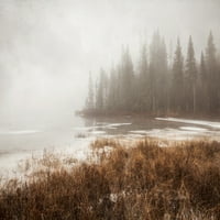 Sjeverni jesenji pejzaž u magli i ledu; Thunder Bay, Ontario, Kanada od strane Susan Dykstra Dizajn