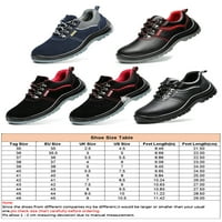 Ymiytan ženske industrijske čizme Teška sigurnosna čizme čelične cipele za cipele za cipele izdržljivo